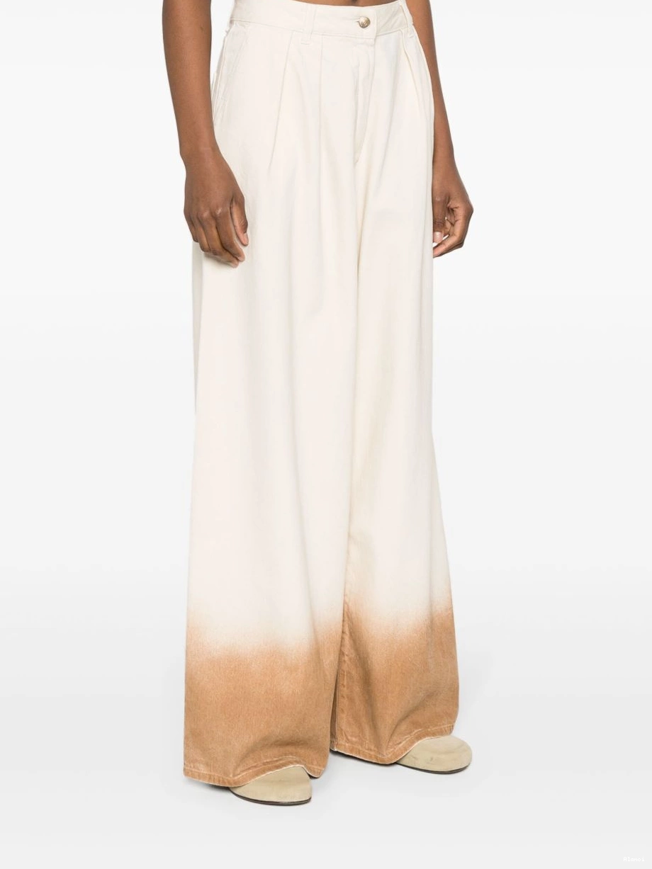 Cheap Women Bright wide-leg jeans Hues Alanui 0810